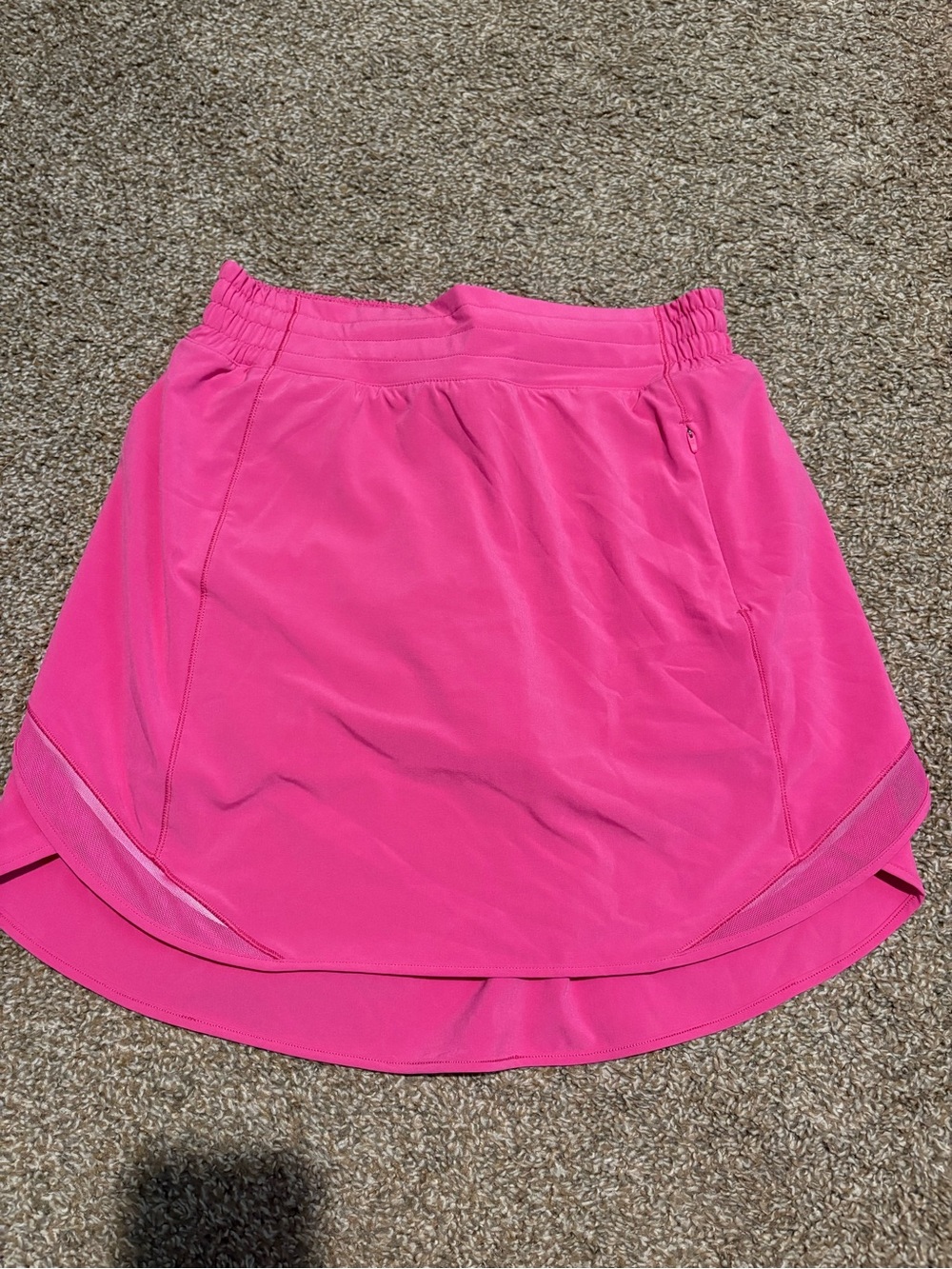 Lululemon Pink Hotty Hot Skirt Bright Pink Athletic Skort